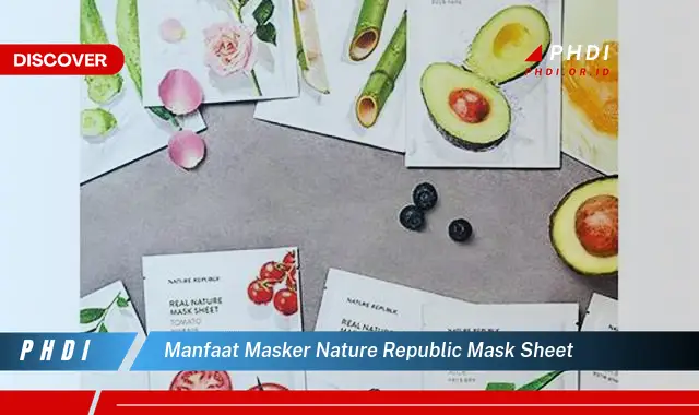 manfaat masker nature republic mask sheet