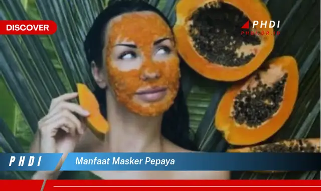 manfaat masker pepaya