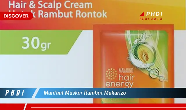 manfaat masker rambut makarizo