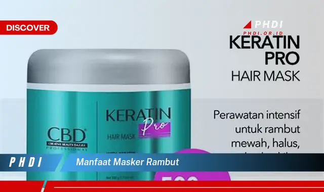 manfaat masker rambut