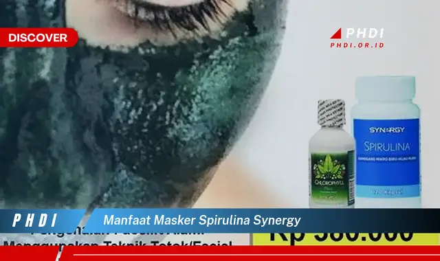 manfaat masker spirulina synergy