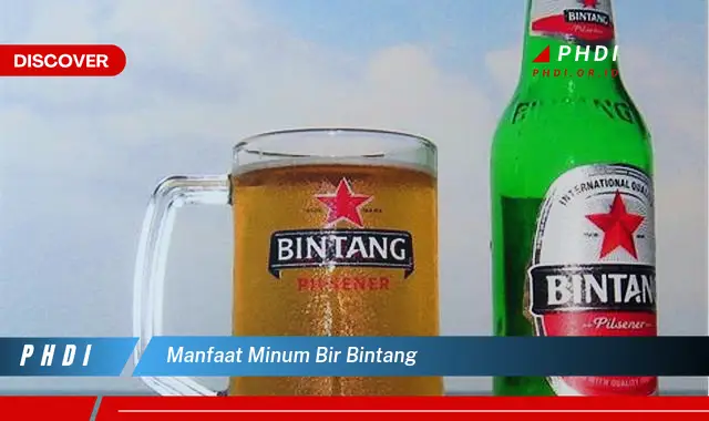 manfaat minum bir bintang