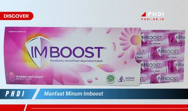 manfaat minum imboost