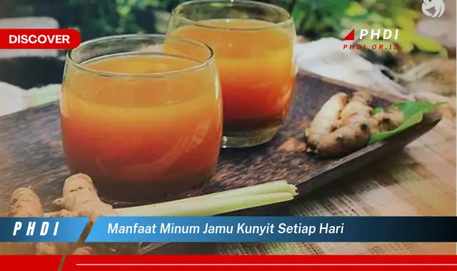 manfaat minum jamu kunyit setiap hari