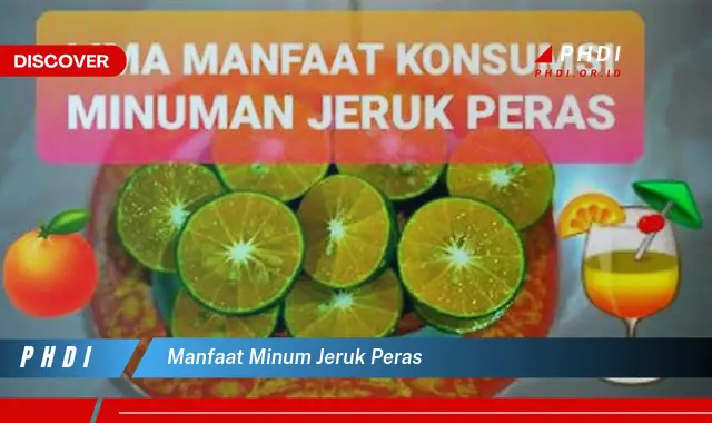 manfaat minum jeruk peras