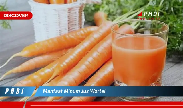 manfaat minum jus wortel