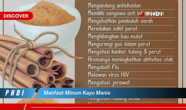 manfaat minum kayu manis