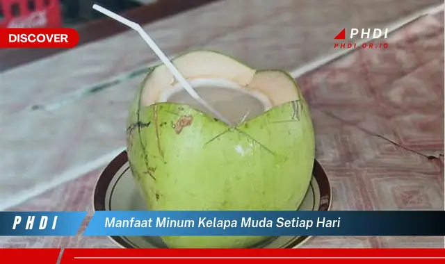 manfaat minum kelapa muda setiap hari