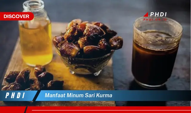 manfaat minum sari kurma