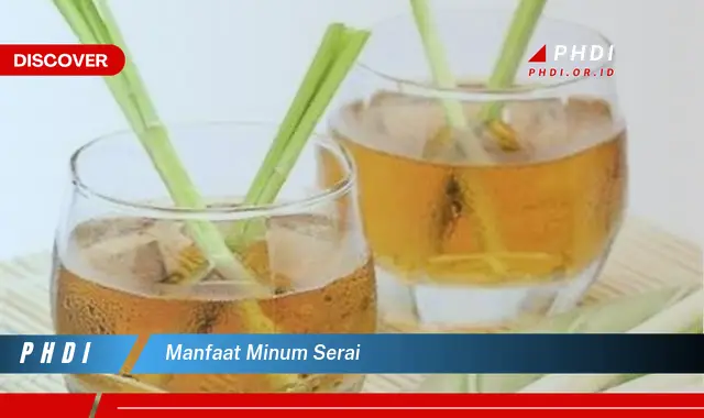 manfaat minum serai