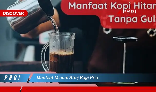 manfaat minum stmj bagi pria