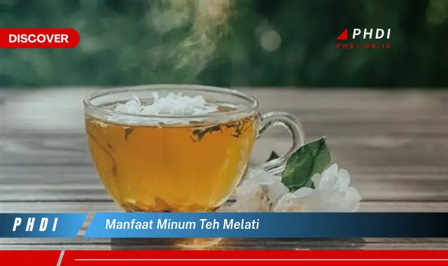 manfaat minum teh melati