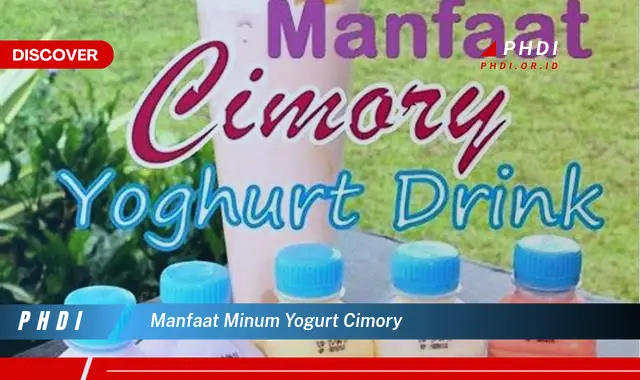 manfaat minum yogurt cimory