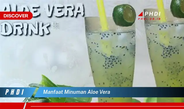 manfaat minuman aloe vera