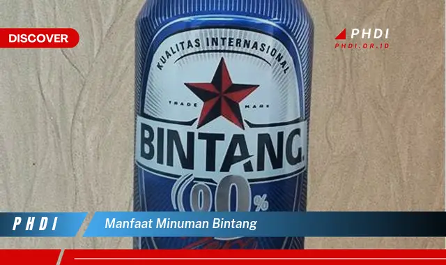 manfaat minuman bintang