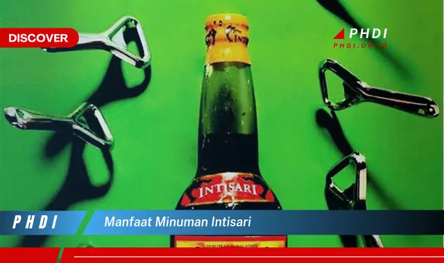 manfaat minuman intisari