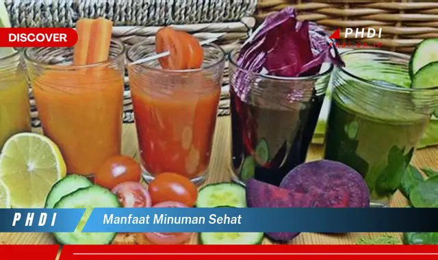 manfaat minuman sehat