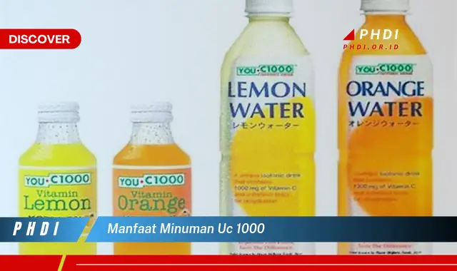 manfaat minuman uc 1000