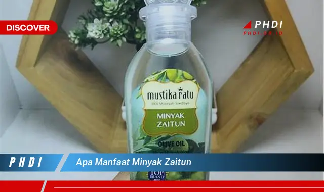 apa manfaat minyak zaitun