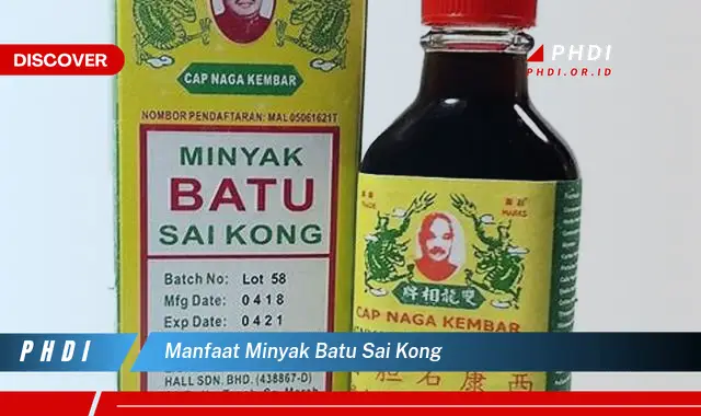 manfaat minyak batu sai kong