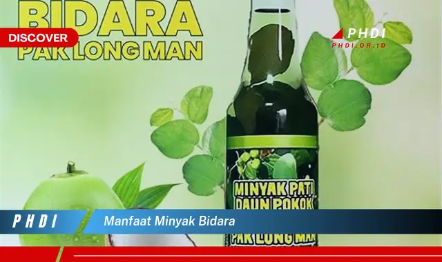 manfaat minyak bidara