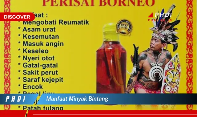 manfaat minyak bintang