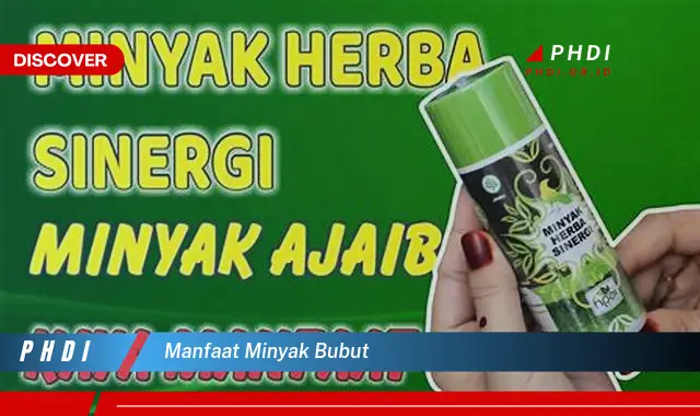 manfaat minyak bubut