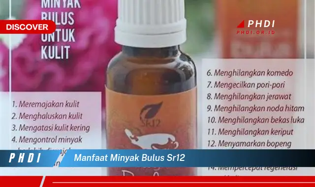 manfaat minyak bulus sr12