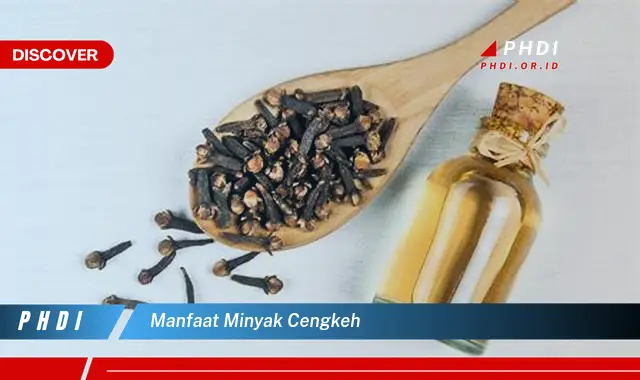 manfaat minyak cengkeh