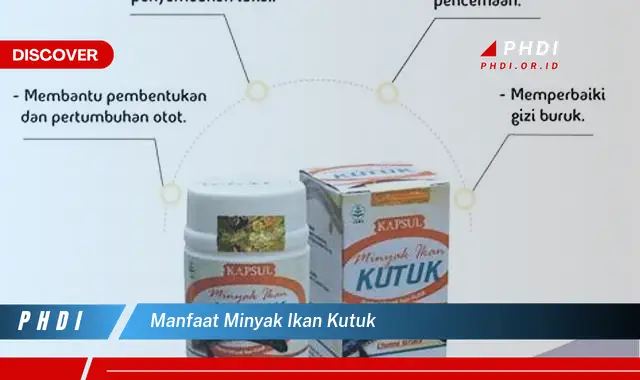 manfaat minyak ikan kutuk