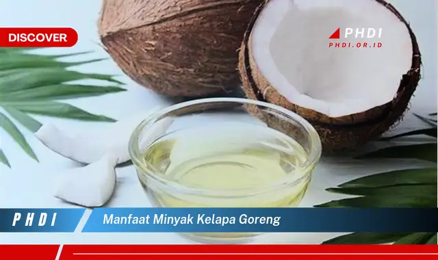 manfaat minyak kelapa goreng