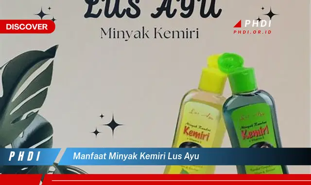 manfaat minyak kemiri lus ayu