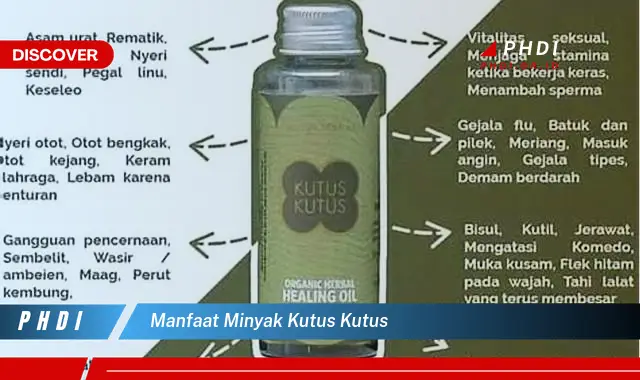 manfaat minyak kutus kutus