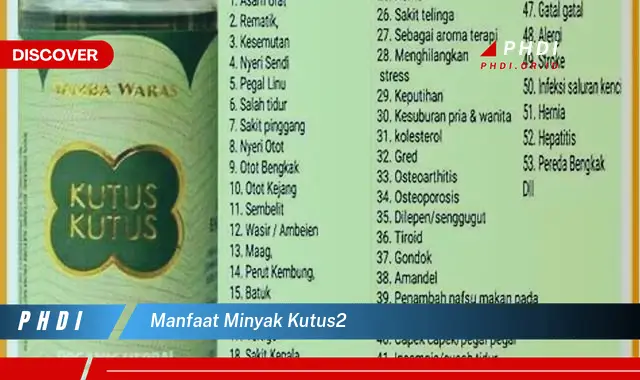 manfaat minyak kutus2