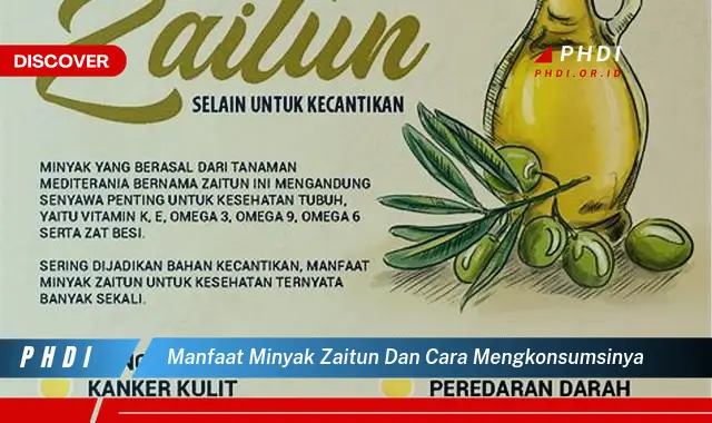 manfaat minyak zaitun dan cara mengkonsumsinya