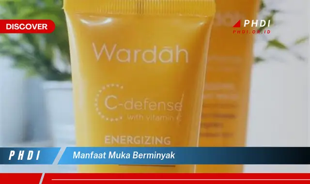 manfaat muka berminyak