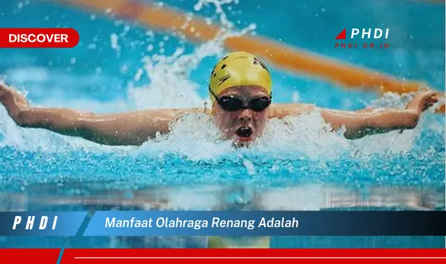 manfaat olahraga renang adalah