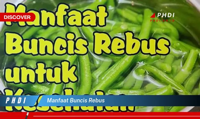 manfaat buncis rebus