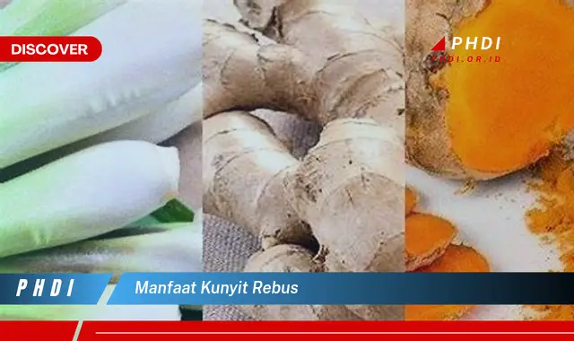 manfaat kunyit rebus