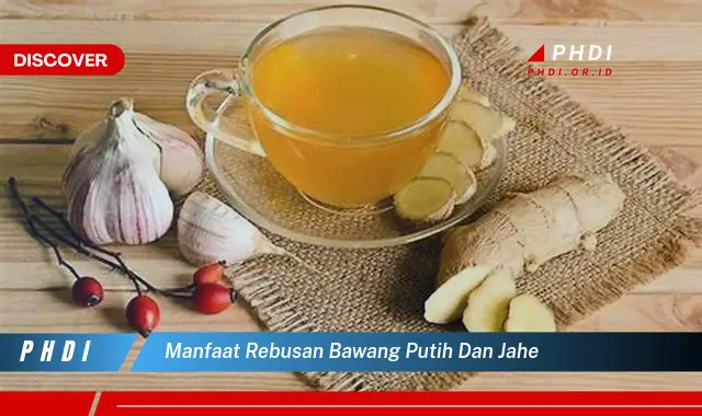 manfaat rebusan bawang putih dan jahe