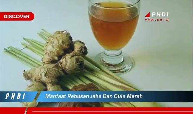 manfaat rebusan jahe dan gula merah