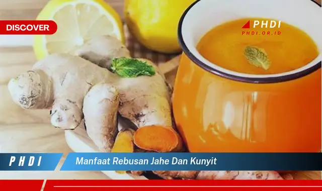 manfaat rebusan jahe dan kunyit