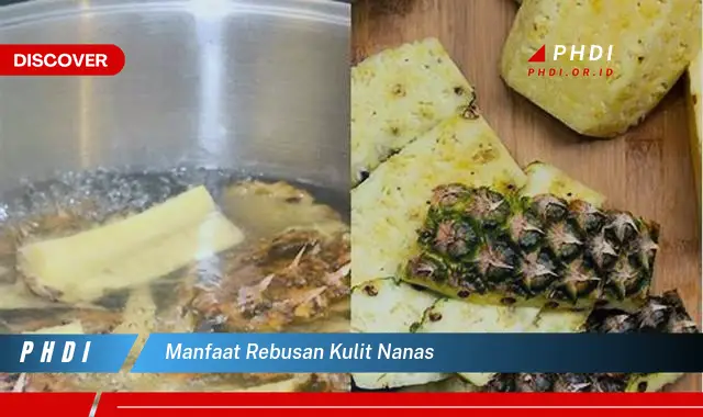 manfaat rebusan kulit nanas