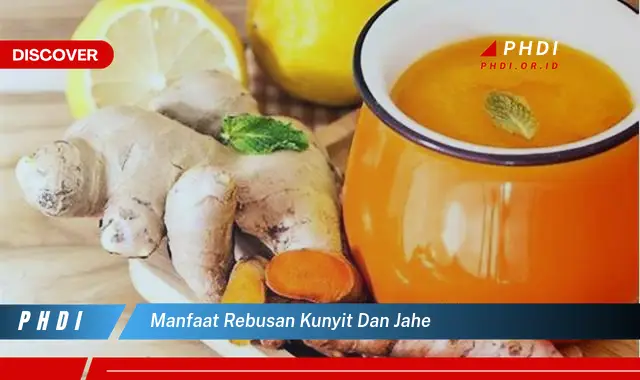 manfaat rebusan kunyit dan jahe