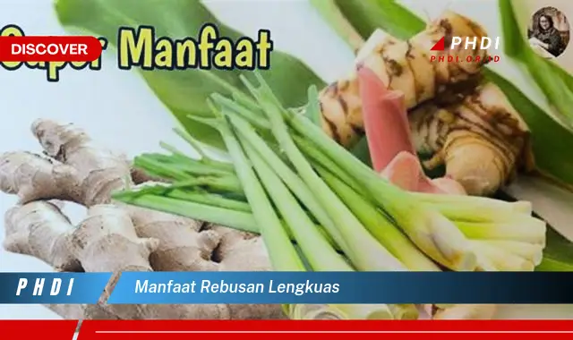 manfaat rebusan lengkuas