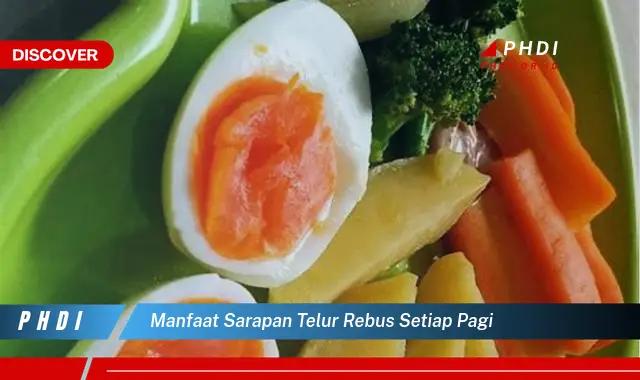 manfaat sarapan telur rebus setiap pagi