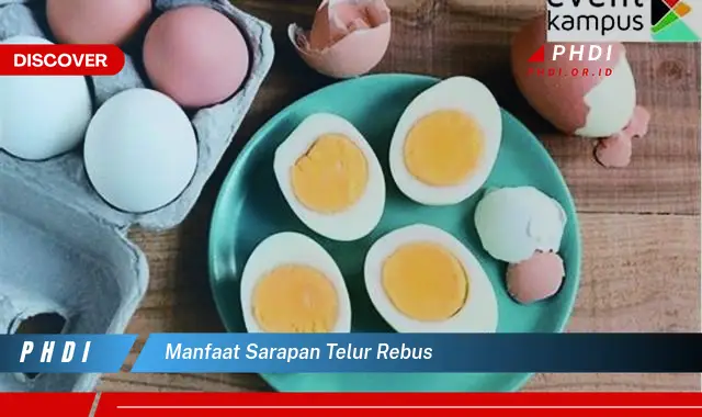 manfaat sarapan telur rebus