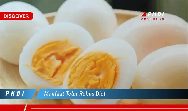 manfaat telur rebus diet