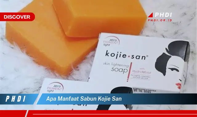 apa manfaat sabun kojie san