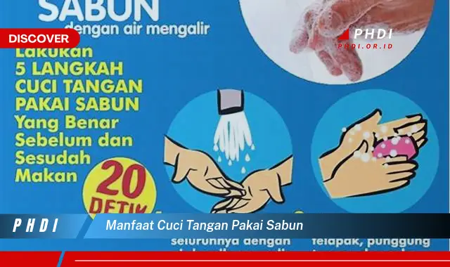 manfaat cuci tangan pakai sabun